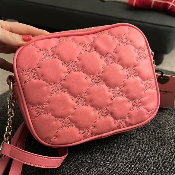 Juicy Couture Taking the always Camera Crossbody Bag Pink Lemonade - Picture 9 of 16